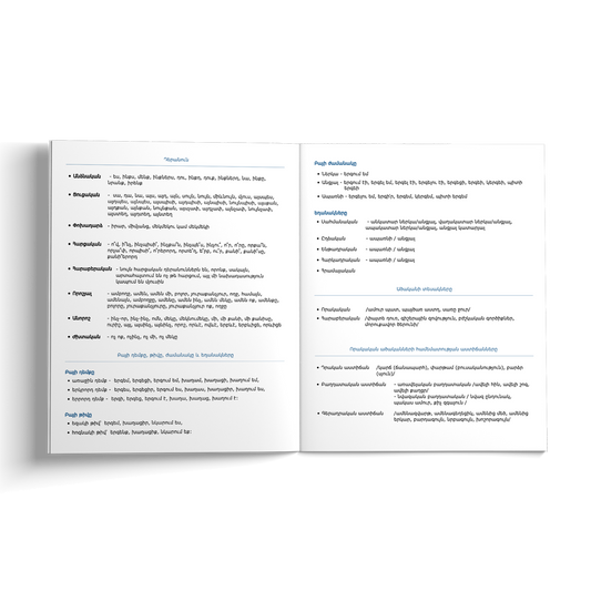 Armenian Language, Armenian Literature School Exercise notebooks