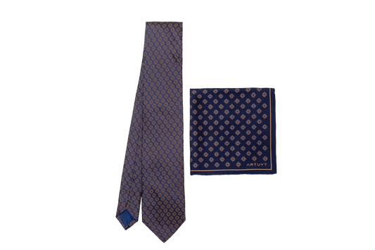 Artuyt “Gospel Binding”” Tie and Pocket Square Set