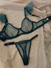 ARIMA lingerie "Green butterfly" set