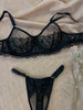 ARIMA lingerie "Black lace" set