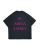 RIMINLL “DU AMENALAVN ES” Oversized T-shirt