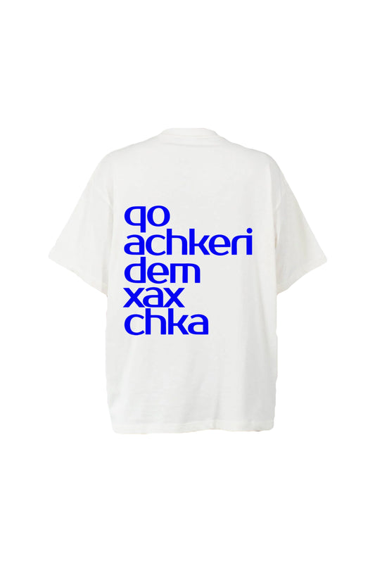RIMINLL “QO ACHQERI DEM XAX CHKA” Oversized T-shirt