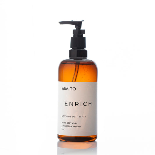 "Nothing But Purity" Enrich Hair and Body Wash