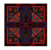 Ornate " Ethnic Mentality  " Silk Scarf