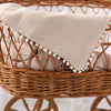 Naze Home beige double-sided baby blanket