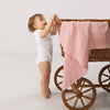 Naze Home pink double baby blanket