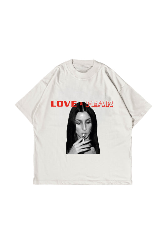 RIMINLL "CHER LOVE&FEAR " oversized T-shirt