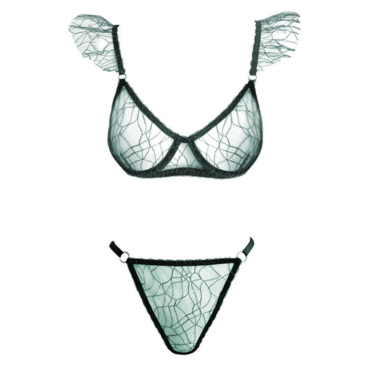 ARIMA lingerie "Green butterfly" set