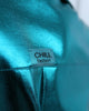 CHILL fashion Metallic Turquoise coat